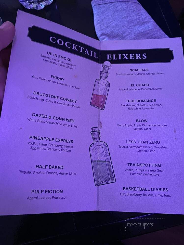 Pharmacy Kitchen & Bar - Goshen, NY menu_pic
