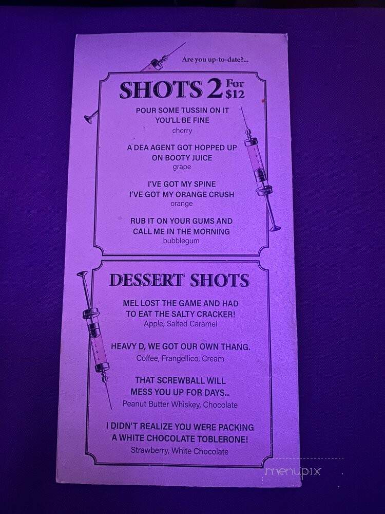 Pharmacy Kitchen & Bar - Goshen, NY menu_pic