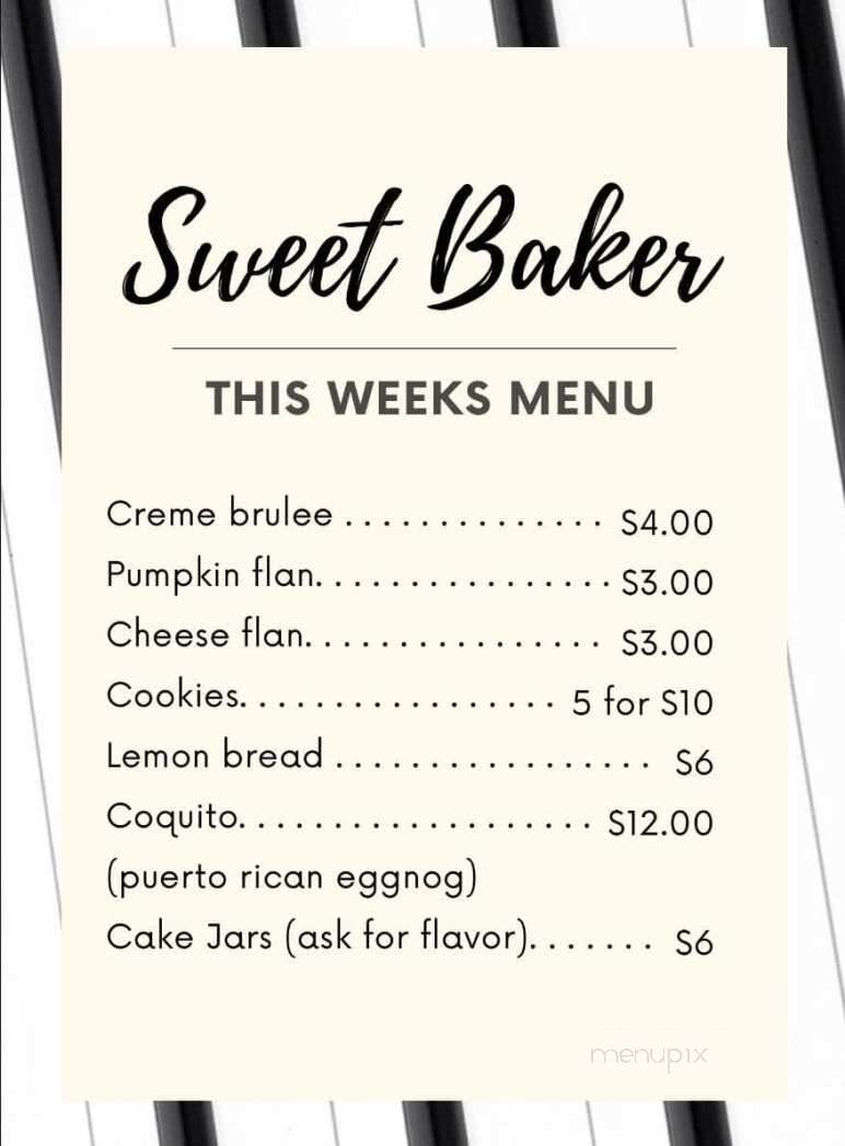 Sweet Baker - San Antonio, TX