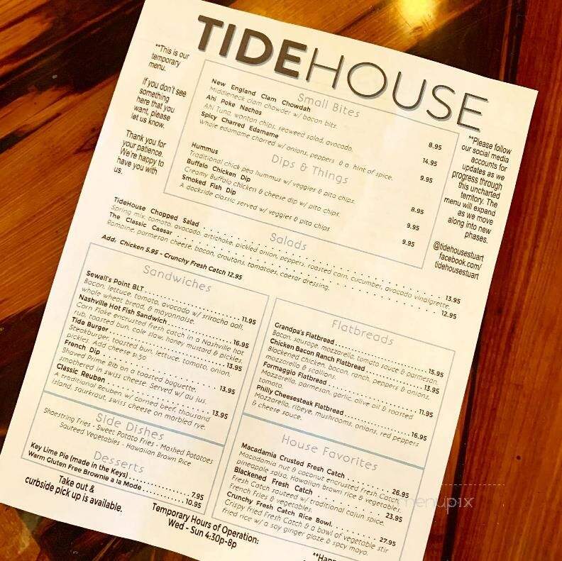 Tide House Waterfront Restaurant - Stuart, FL
