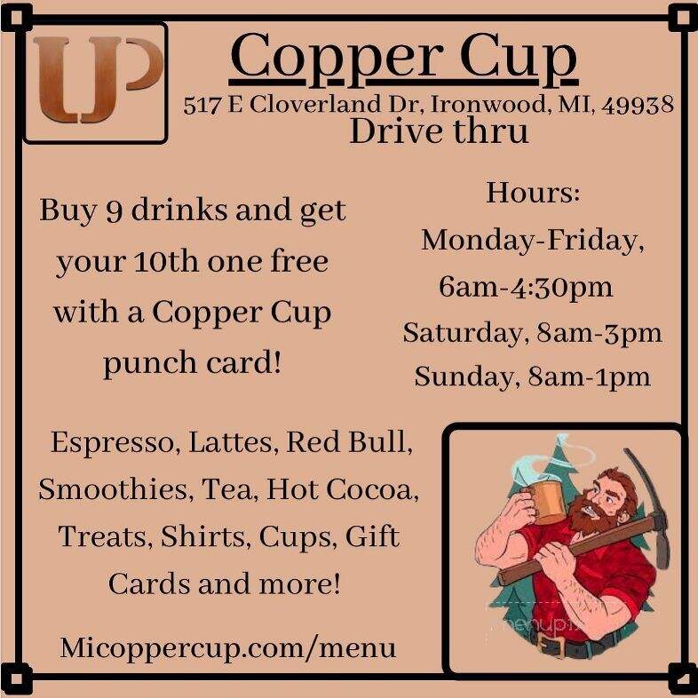 Copper Cup - Ironwood, MI