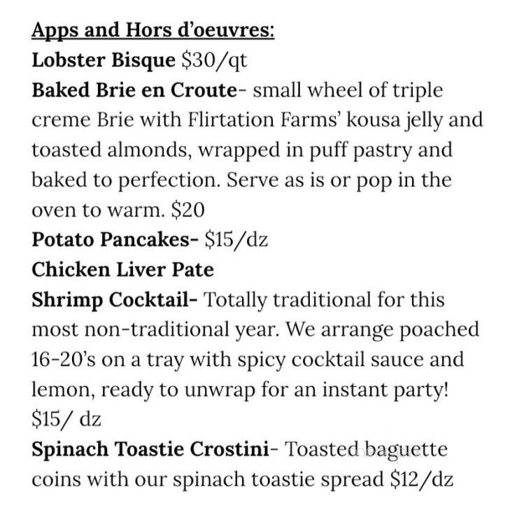 The PO Cafe - Washington, CT menu_pic