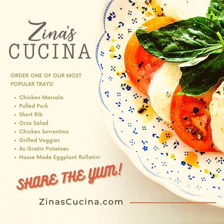 Zina's Cucina - Marlborough, CT menu_pic