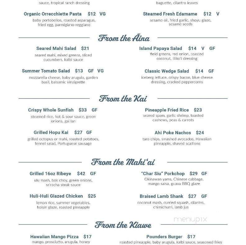 Pounders Restaurant - Laie, HI