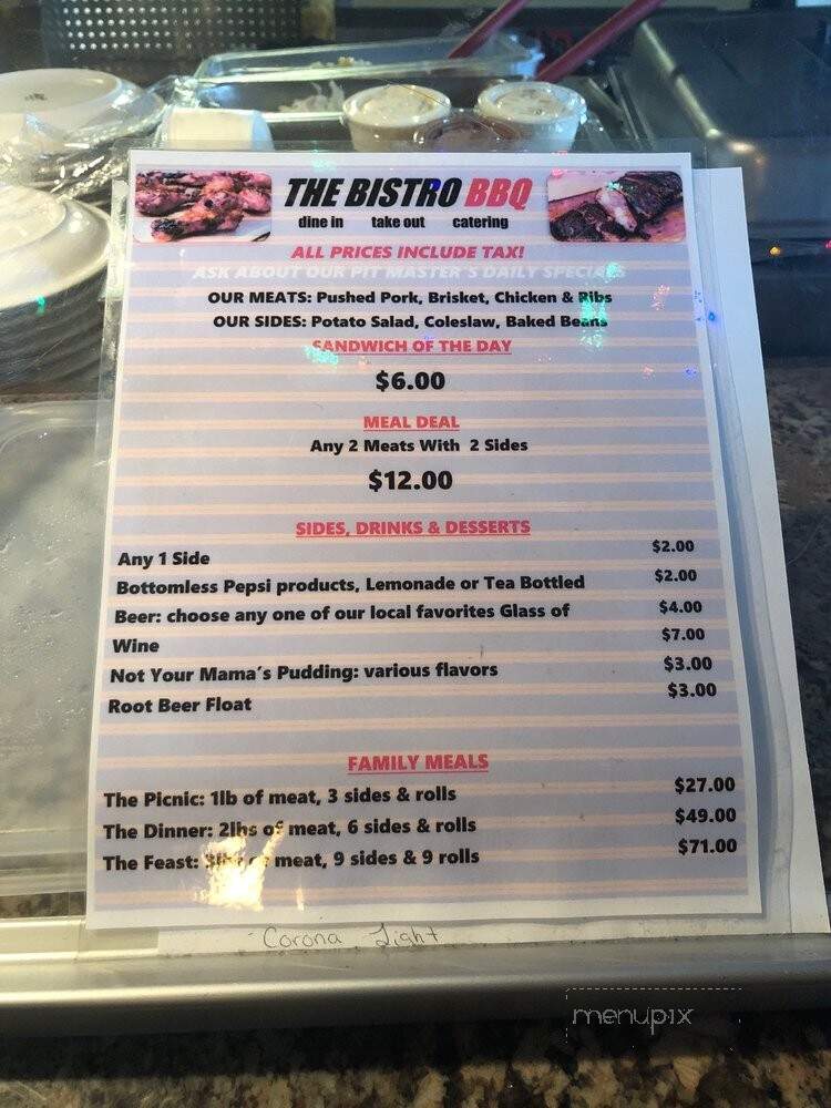 The Bistro At Russell Landing - Joint Base Lewis-McChord, WA menu_pic