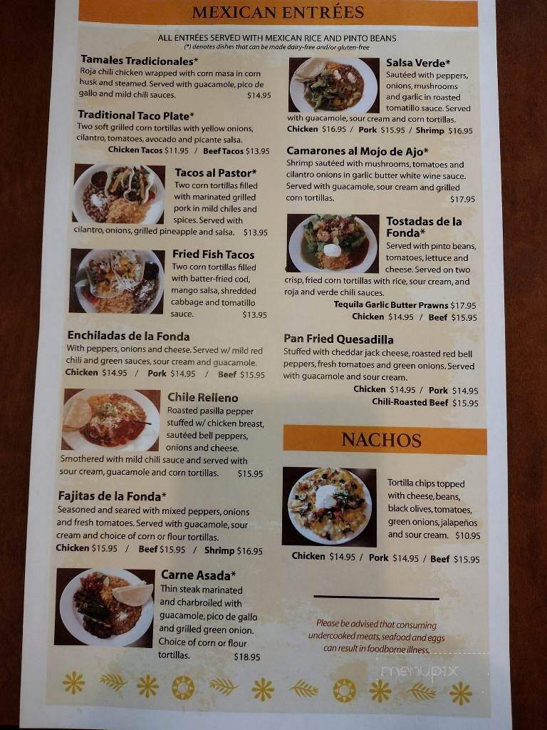 La Fonda Lopez - Twisp, WA menu_pic