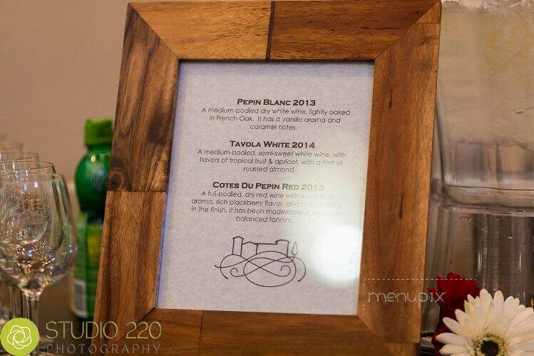 Villa Bellezza - Pepin, WI menu_pic