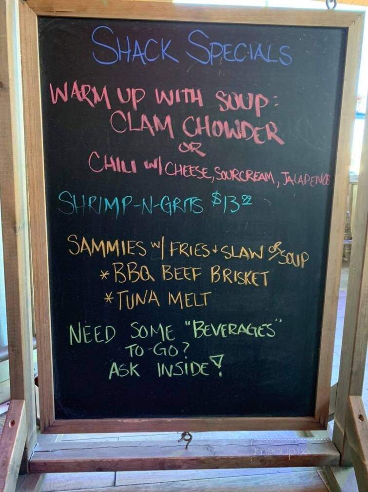 Shuckin' Shack Oyster Bar - Carolina Beach, NC menu_pic