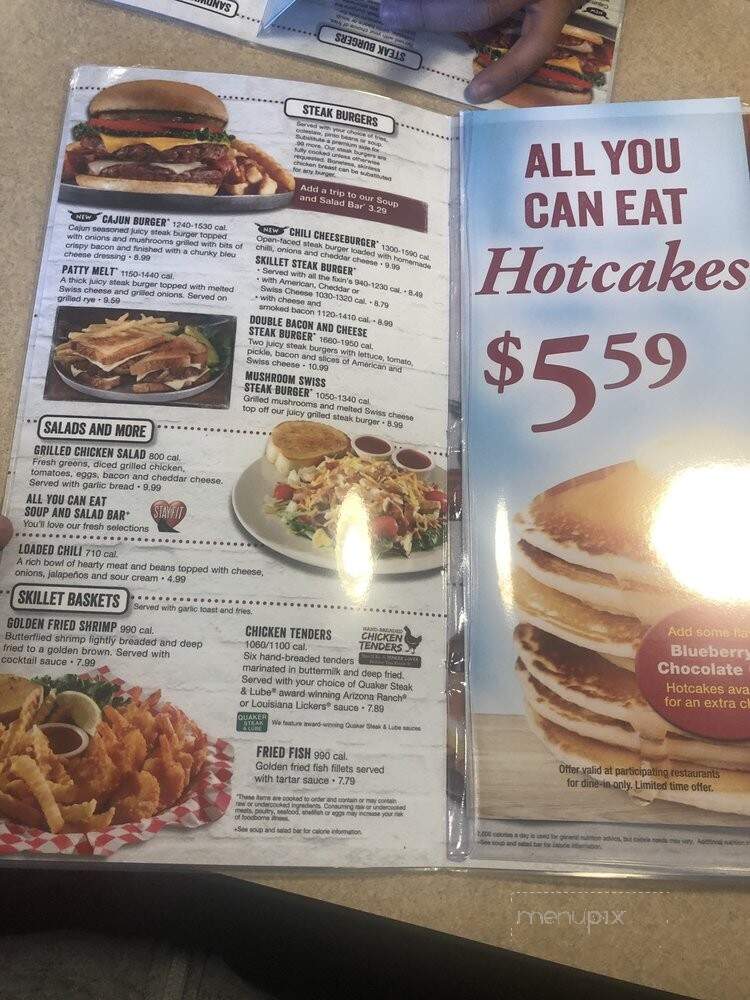 Iron Skillet Restaurant - Greensburg, IN menu_pic