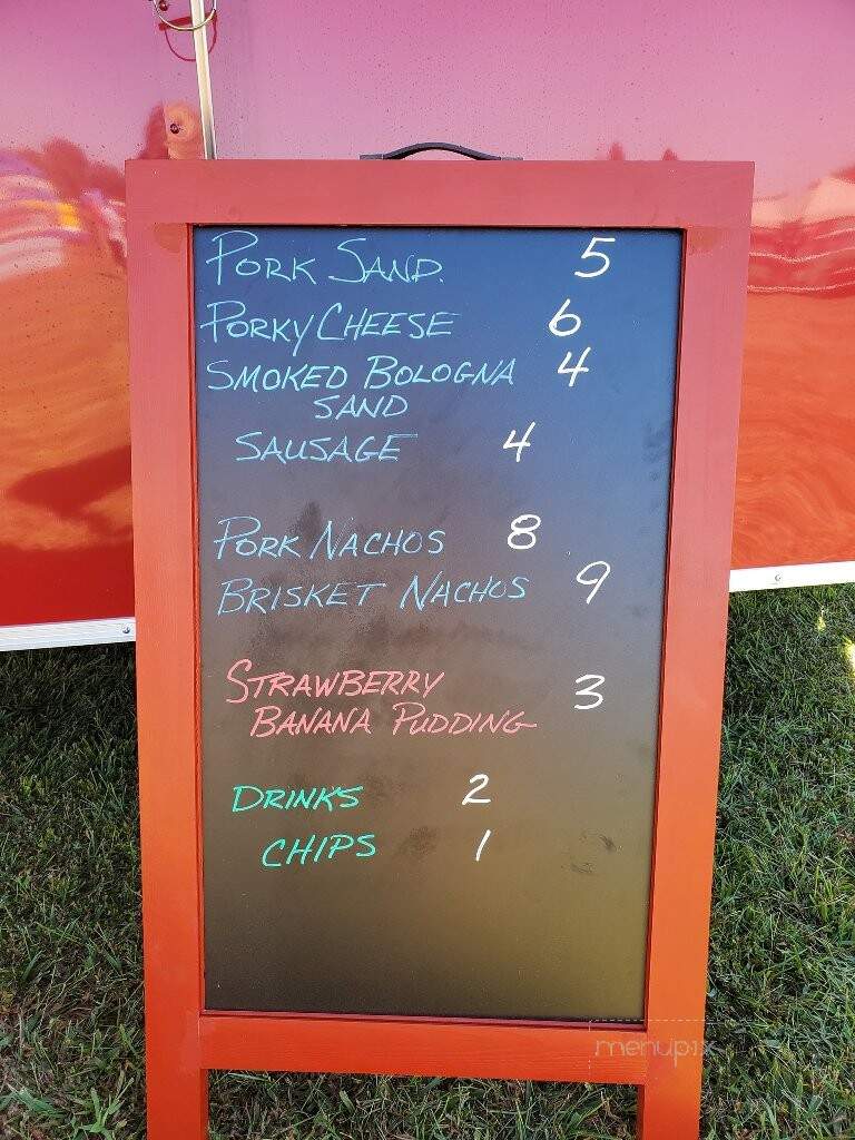 Perry's Smokin Pig - White House, TN menu_pic