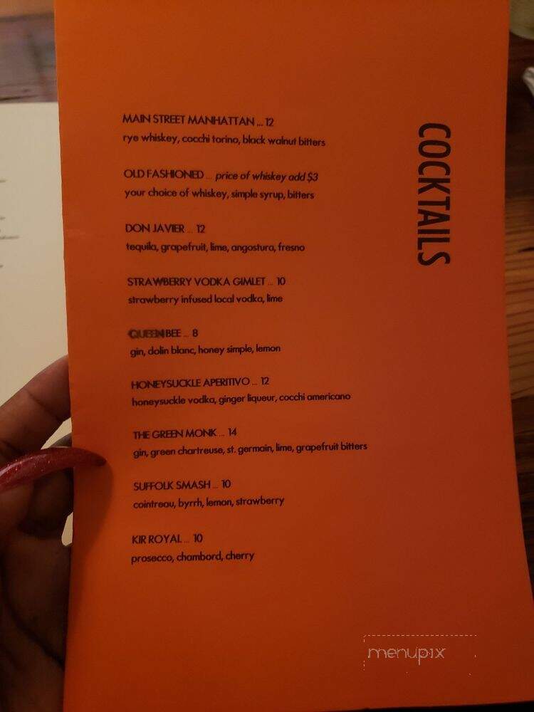 Harper's Table - Suffolk, VA menu_pic