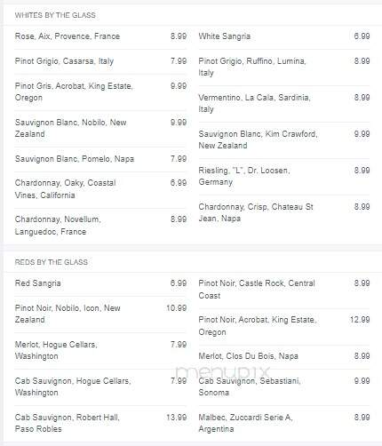 Caps on the Water - Ponte Vedra Beach, FL menu_pic