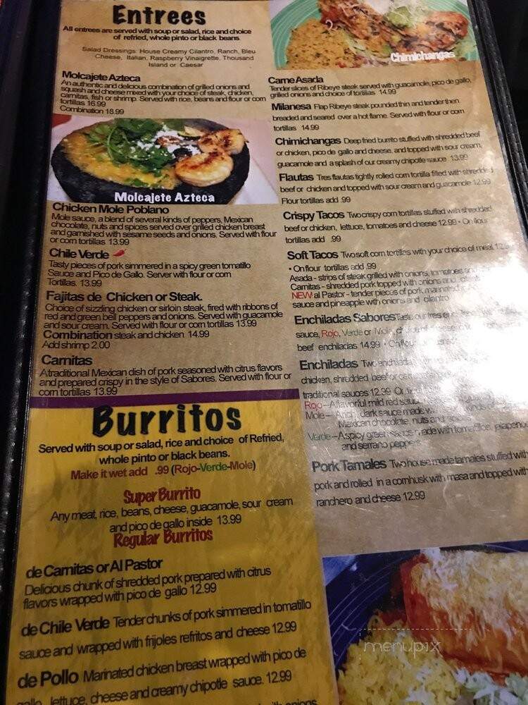 Sabores Mexican Cuisine - Roseville, CA