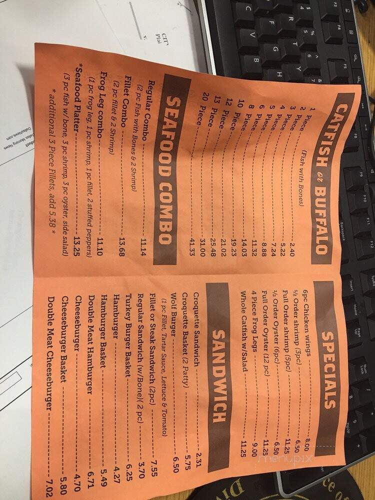 Catfish Smith Foods To Go - Dallas, TX menu_pic