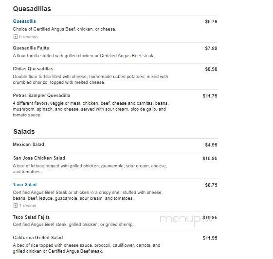 El Potro Mexican Restaurant - Lake City, FL menu_pic
