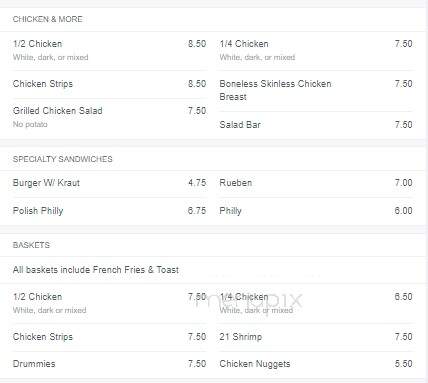 Landing - Avon, MN menu_pic