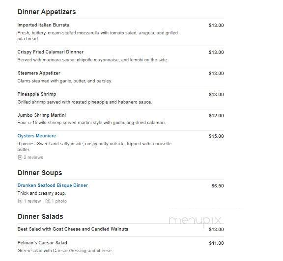 Pelican Fish Co - Sewell, NJ menu_pic