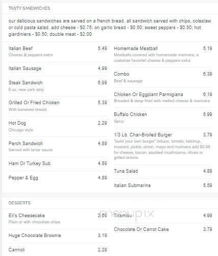 Amato's Pizza & Hoagies - Northumberland, PA menu_pic