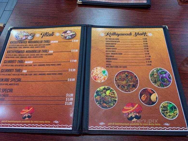 Kathiyawadi Village - North Brunswick, NJ menu_pic