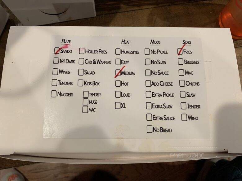 Hot Chicken Mama - Blue Point, NY menu_pic