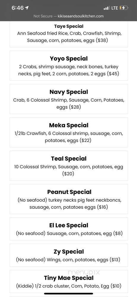 KiKi's Sea and Soul Kitchen - Tifton, GA