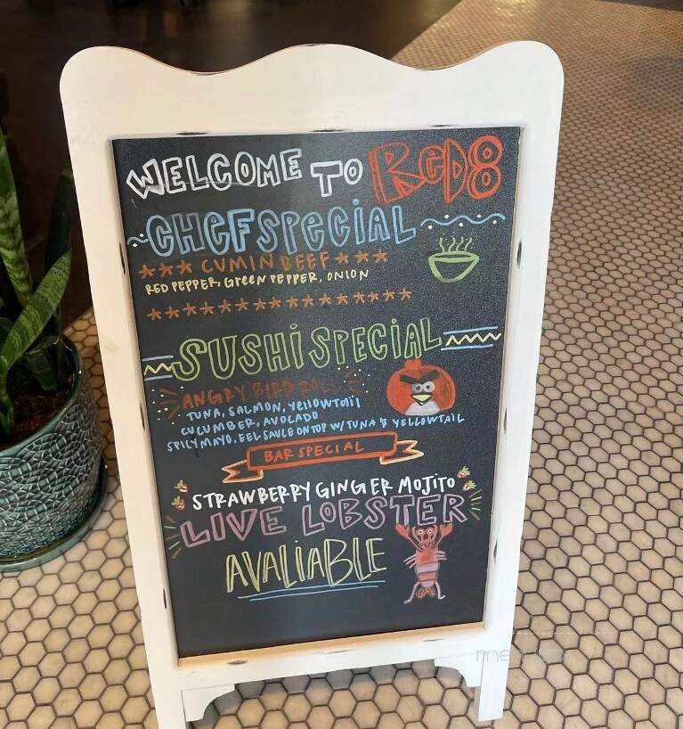Red 8 Kitchen - Ridgeland, MS menu_pic