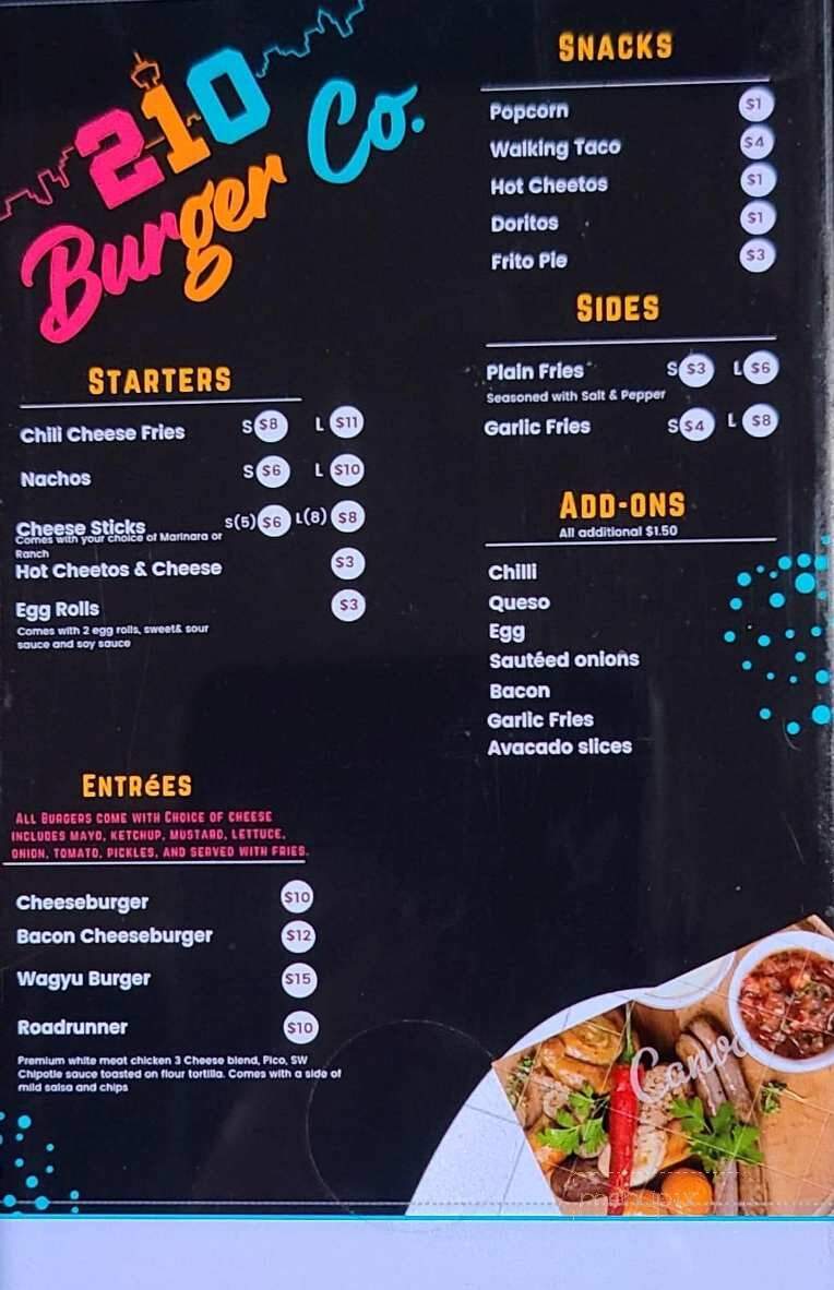 Rod Dog's Saloon - San Antonio, TX menu_pic