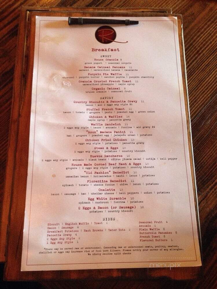 The Post - Villa Park, CA menu_pic