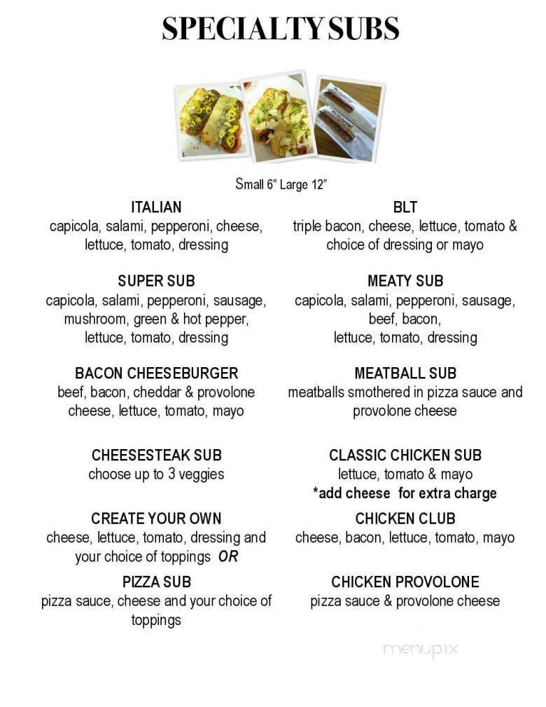 Kraus Pizza - Dalton, OH menu_pic