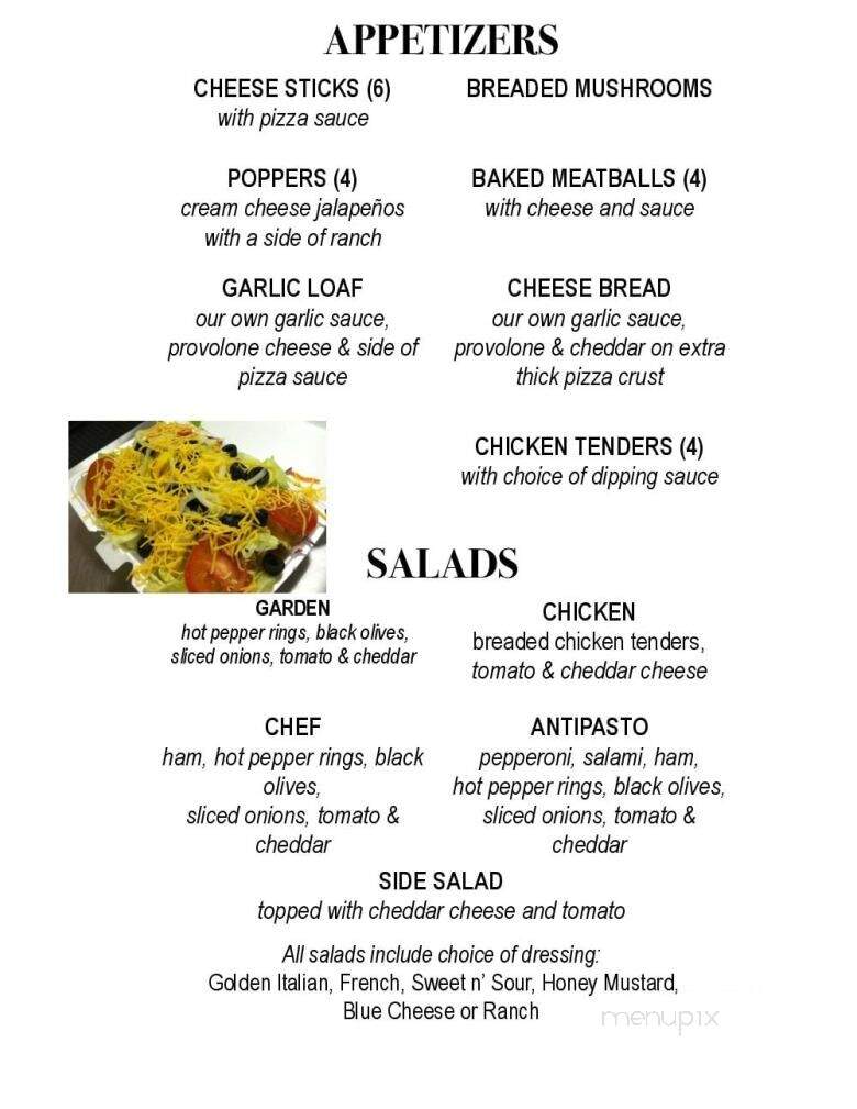Kraus Pizza - Dalton, OH menu_pic