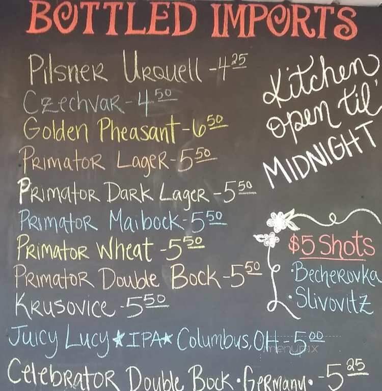 Old Prague Restaurant - Vermilion, OH menu_pic