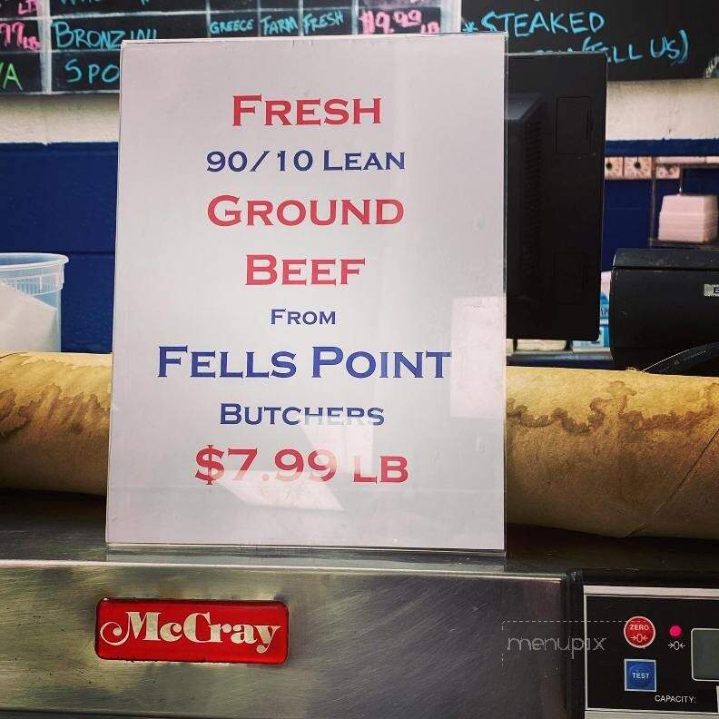 Annapolis Seafood Market - Annapolis, MD menu_pic