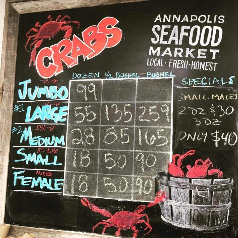 Annapolis Seafood Market - Annapolis, MD menu_pic