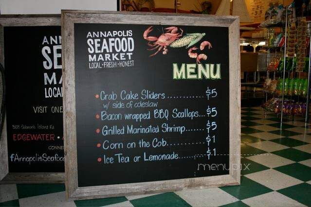 Annapolis Seafood Market - Annapolis, MD menu_pic