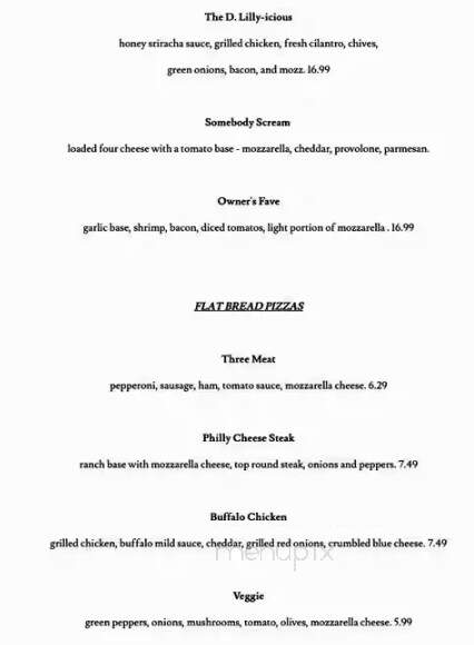 Sidelines Sports Grill - High Point, NC menu_pic