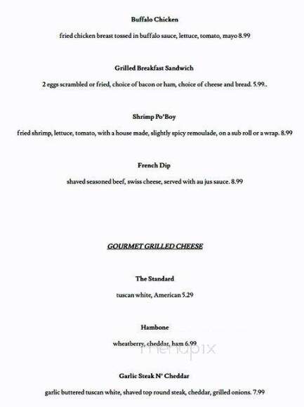 Sidelines Sports Grill - High Point, NC menu_pic