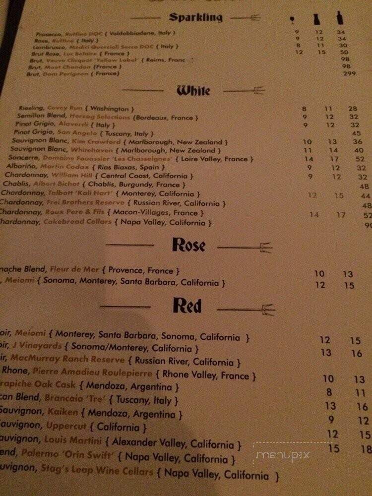 Martha's Vineyard Chowder House - Oak Bluffs, MA menu_pic