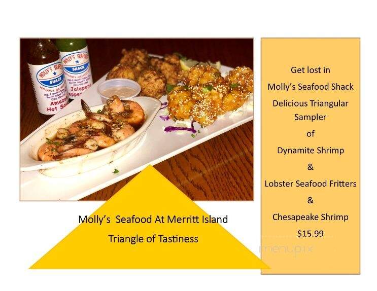 Molly's Seafood Shack - Merritt Island, FL menu_pic