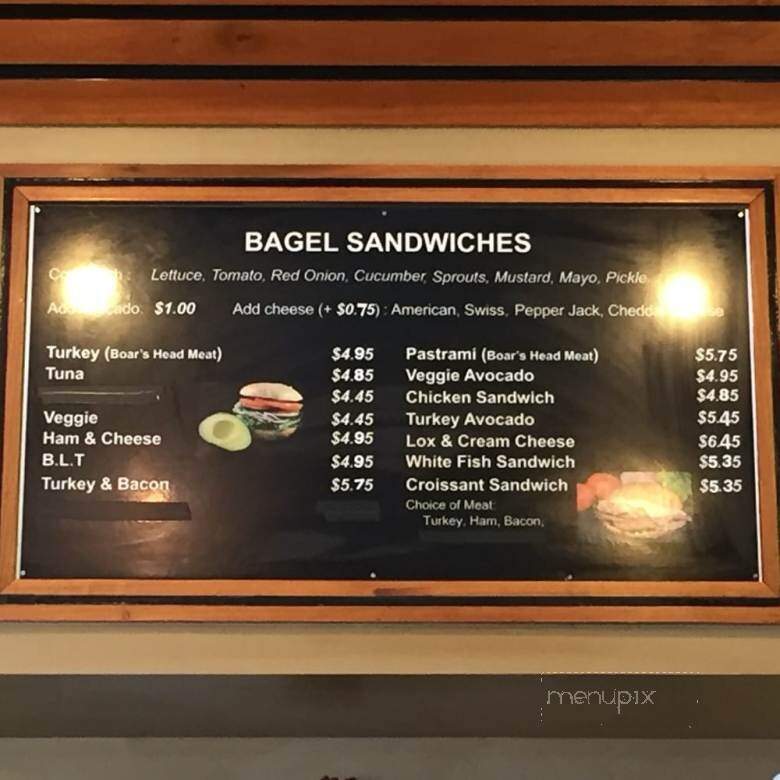 Main Street Bagel - Capitola, CA menu_pic