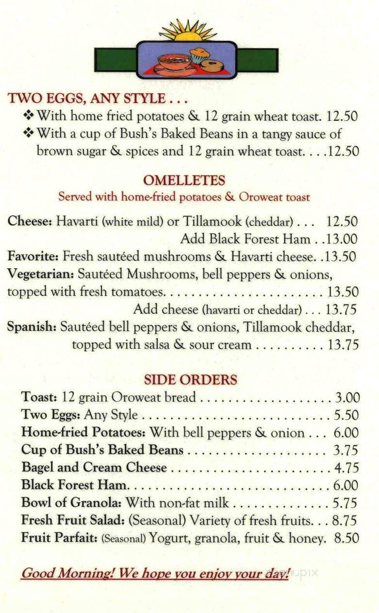 Hatcher Pass Lodge - Palmer, AK menu_pic