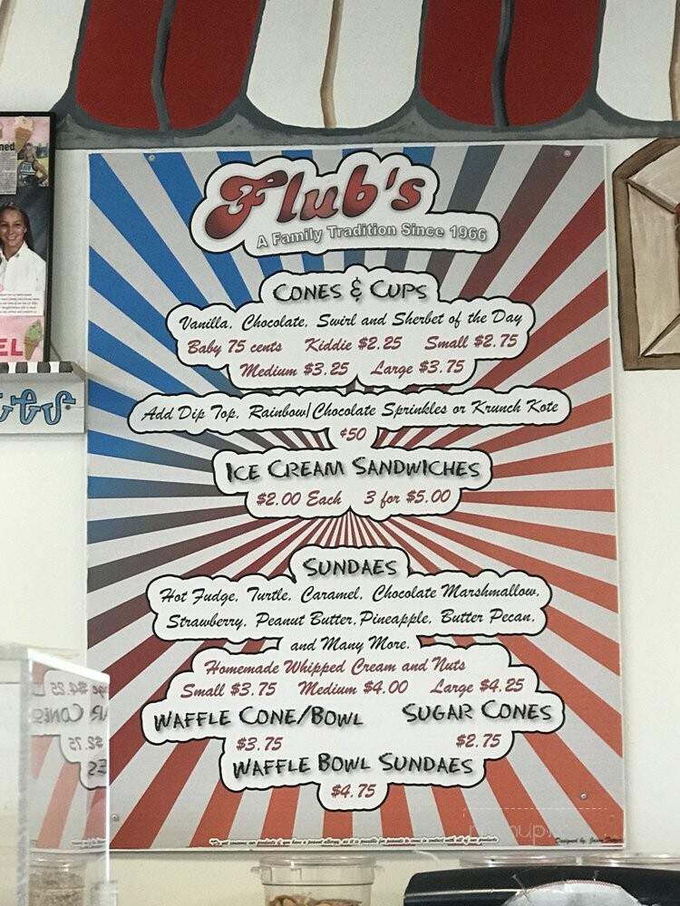 Flubs Dari Ette - Fairfield, OH menu_pic