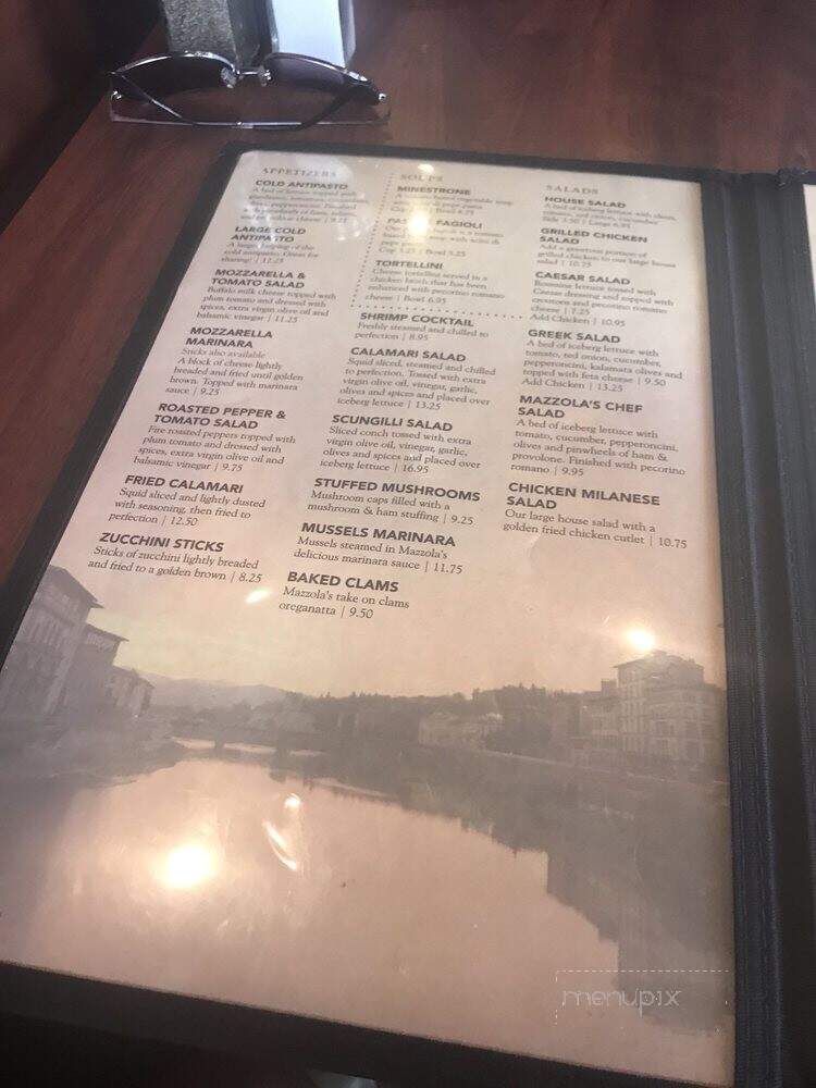 Mazzola's West Italian Restaurant - Davie, FL menu_pic