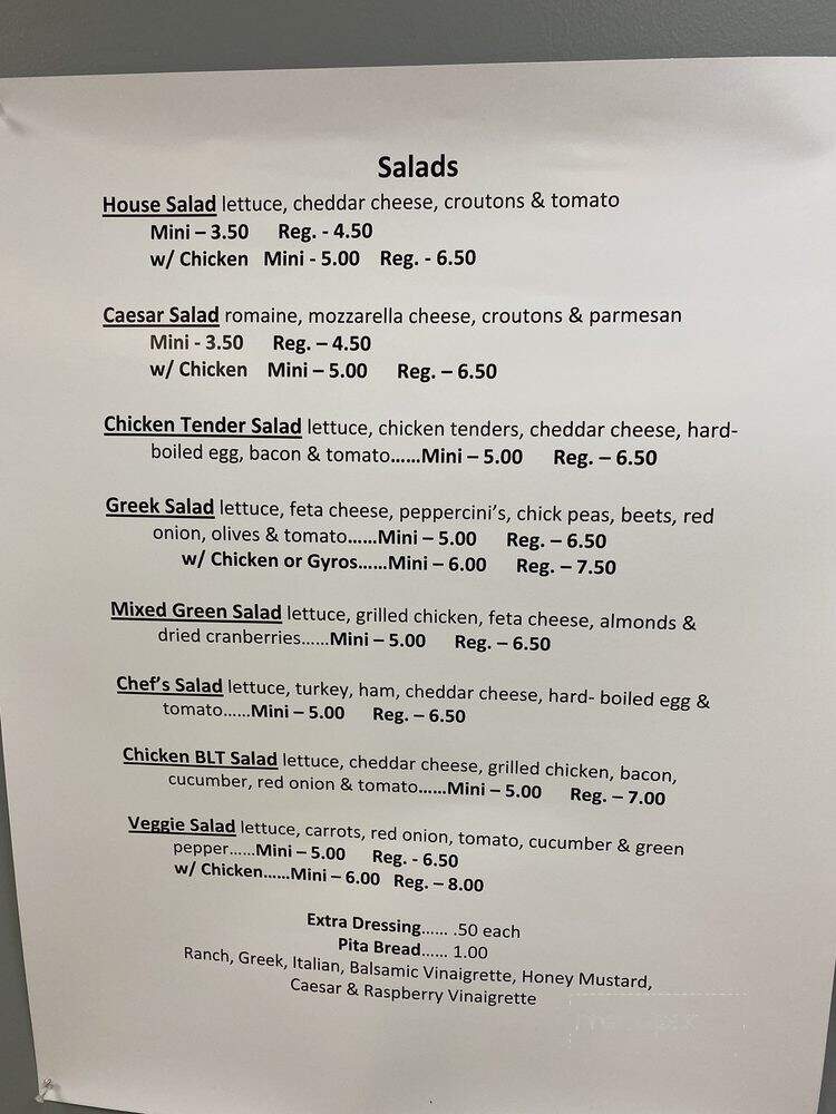 Maria's Cafe - Southfield, MI menu_pic