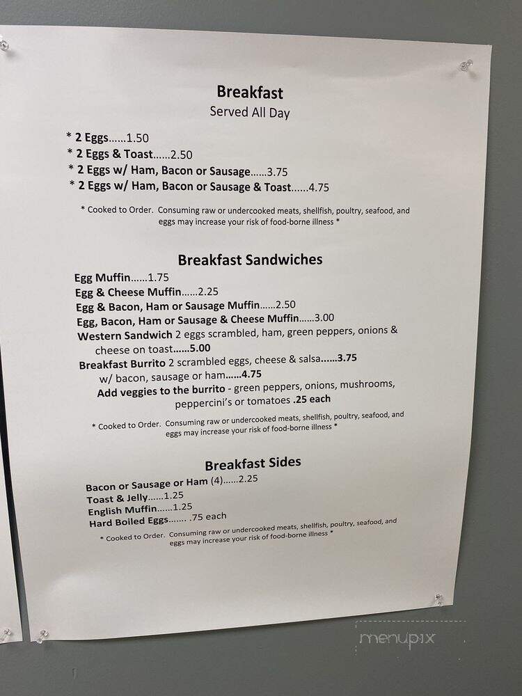 Maria's Cafe - Southfield, MI menu_pic