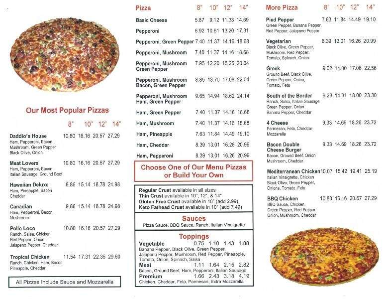 Daddio's Pizzeria - Grande Prairie, AB menu_pic