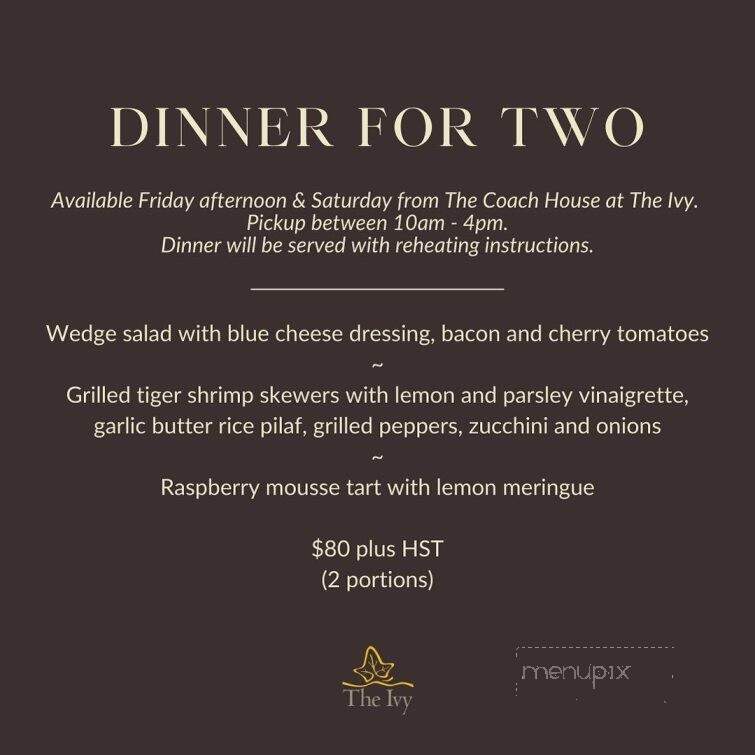 The Ivy Lea Club - Lansdowne, ON menu_pic