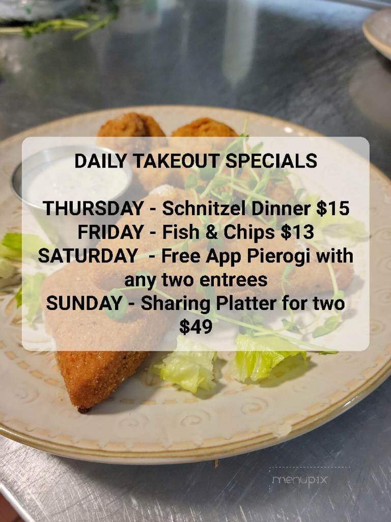 Prague Restaurant - Toronto, ON menu_pic
