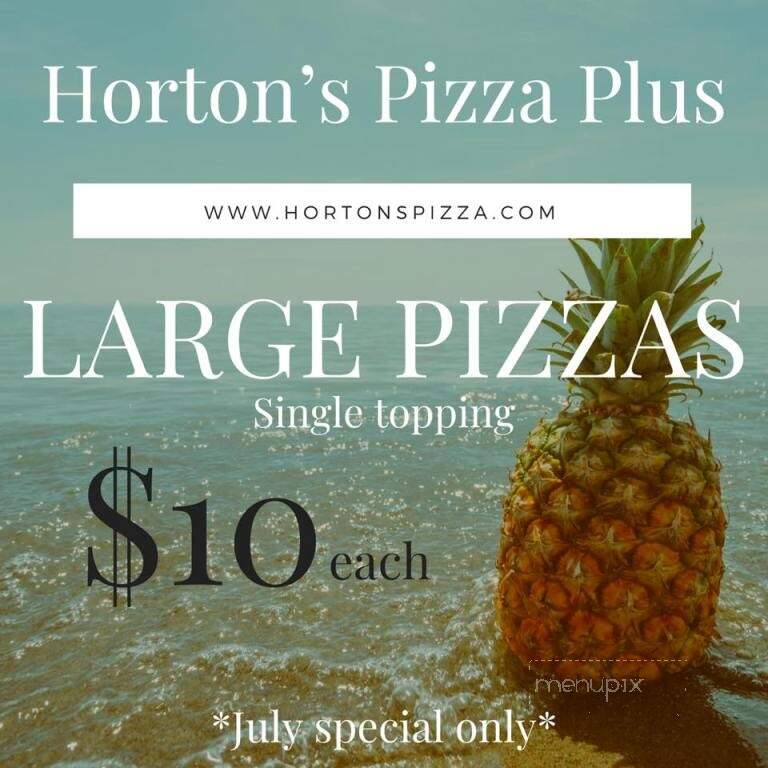 Horton's Pizza Plus - Pittsburg, KS