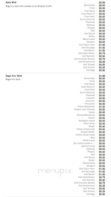 Taste Of Reality Deli - Kinnelon, NJ menu_pic