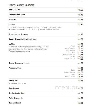 Taste Of Reality Deli - Kinnelon, NJ menu_pic